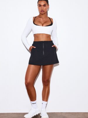 Mini Skirt in Black