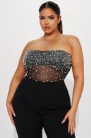 Wide-Leg Jumpsuit in Black