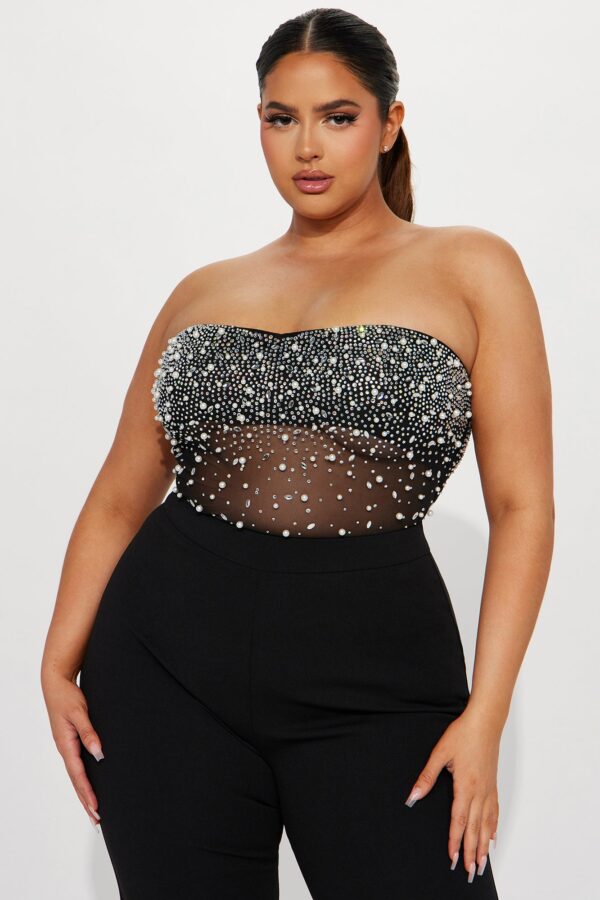 Wide-Leg Jumpsuit in Black
