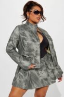 Jacket with a mini
