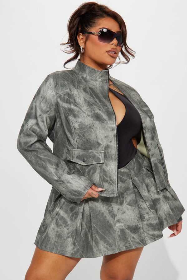 Jacket with a mini