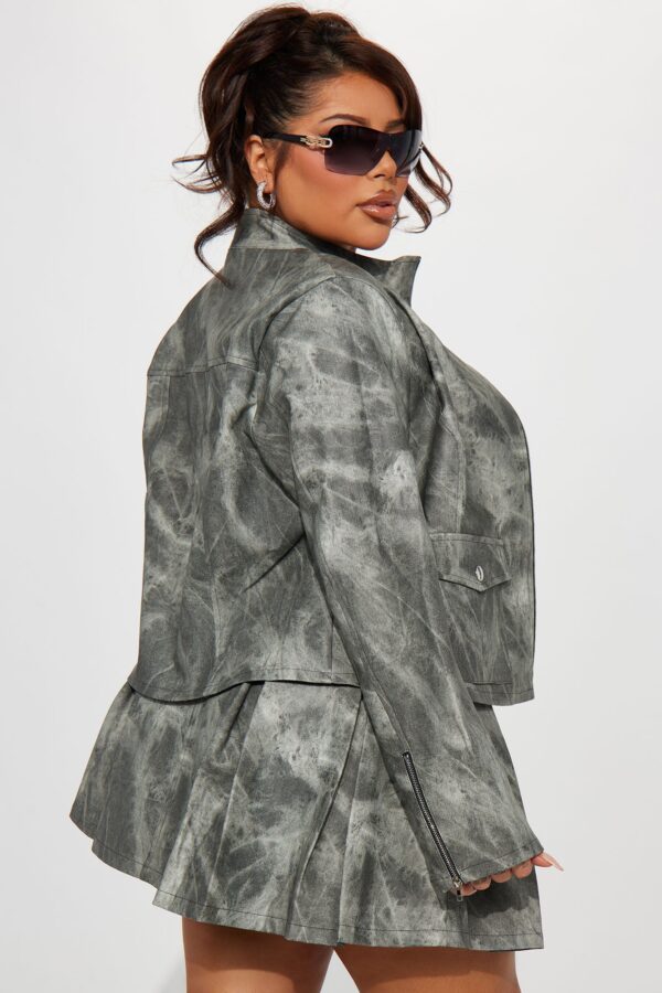 Jacket with a mini