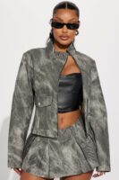 Jacket with a mini