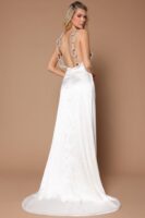 White V-Neck Piece