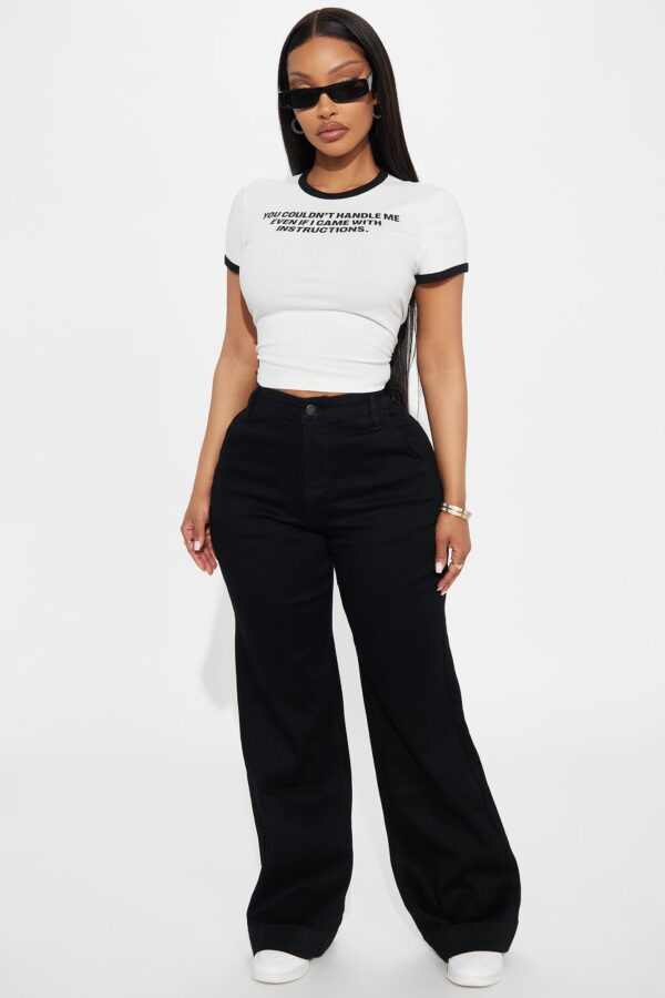 Pants in Black 70% cotton