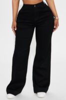Pants in Black 70% cotton