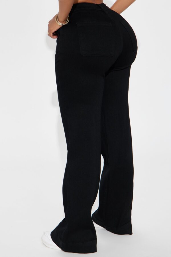 Pants in Black 70% cotton