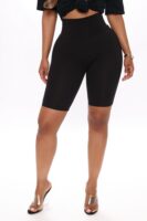 Shorts in Black 95% cotton