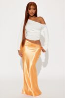 One-Shoulder Pullover in Ivory