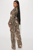 Jumpsuit with wide leg