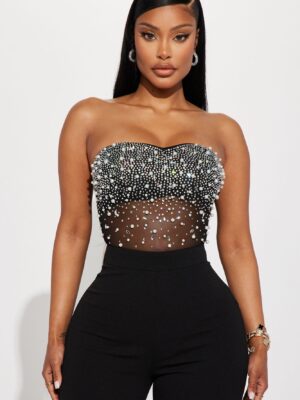 Wide-Leg Jumpsuit in Black