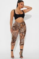 Leggings in Brown 96% polyester