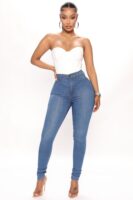 Blue Pants with high waist