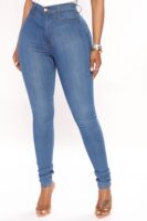 Blue Pants with high waist