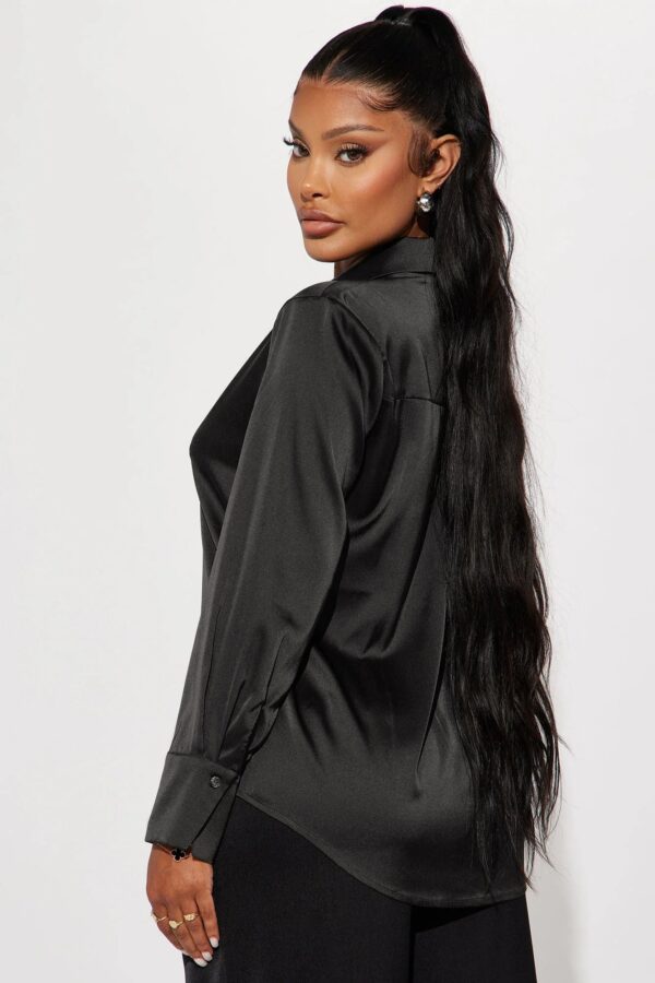 Shirt in Black 97% polyester