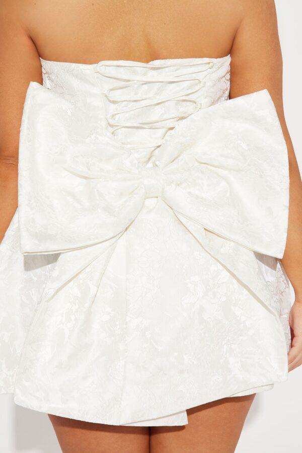 Mini Dress in Ivory