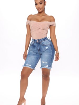 Shorts in Blue and Denim