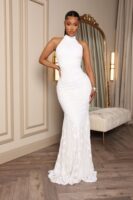White Piece with mock neck