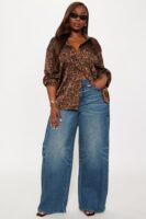 Ladies Kit Brown Shirt