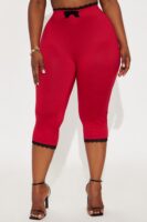 Ladies Kit Red Leggings