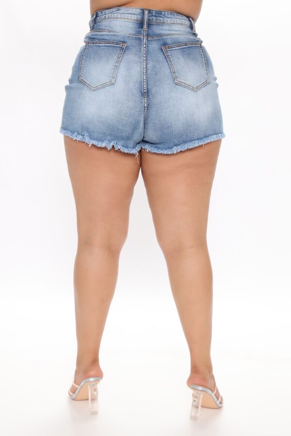 Shorts in Blue 95% cotton