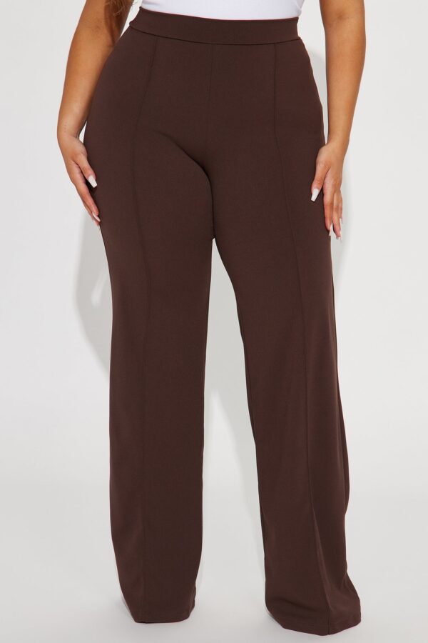 Wide-Leg Dress in Chocolate