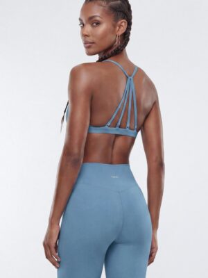 Top in Indigo 81% nylon