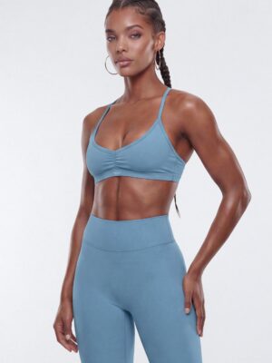 Top in Indigo 81% nylon