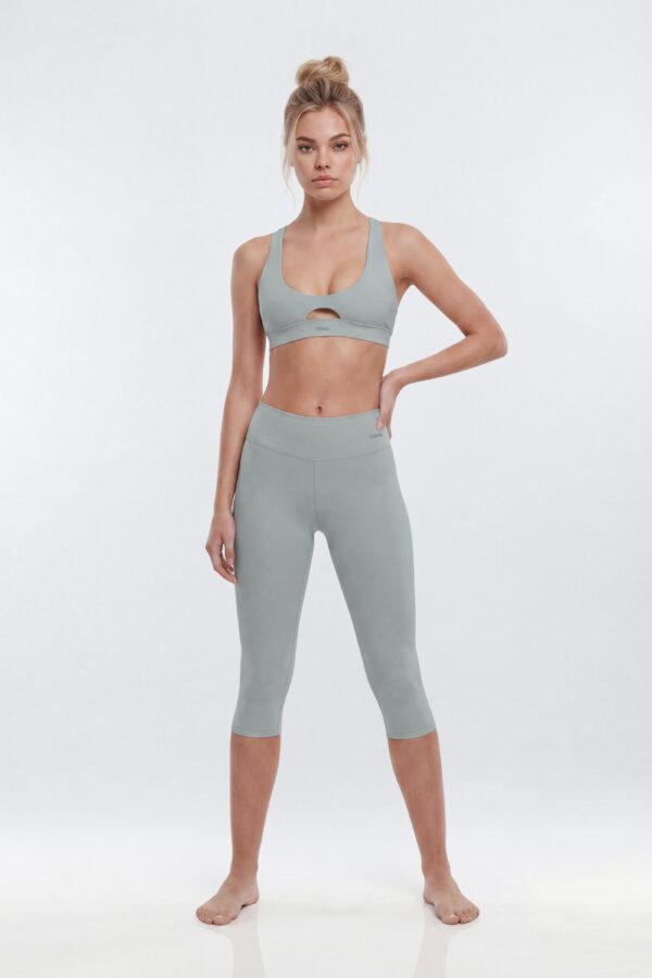 ButterSoft X Back Sports Bra - Steel
