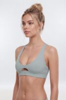 ButterSoft X Back Sports Bra - Steel