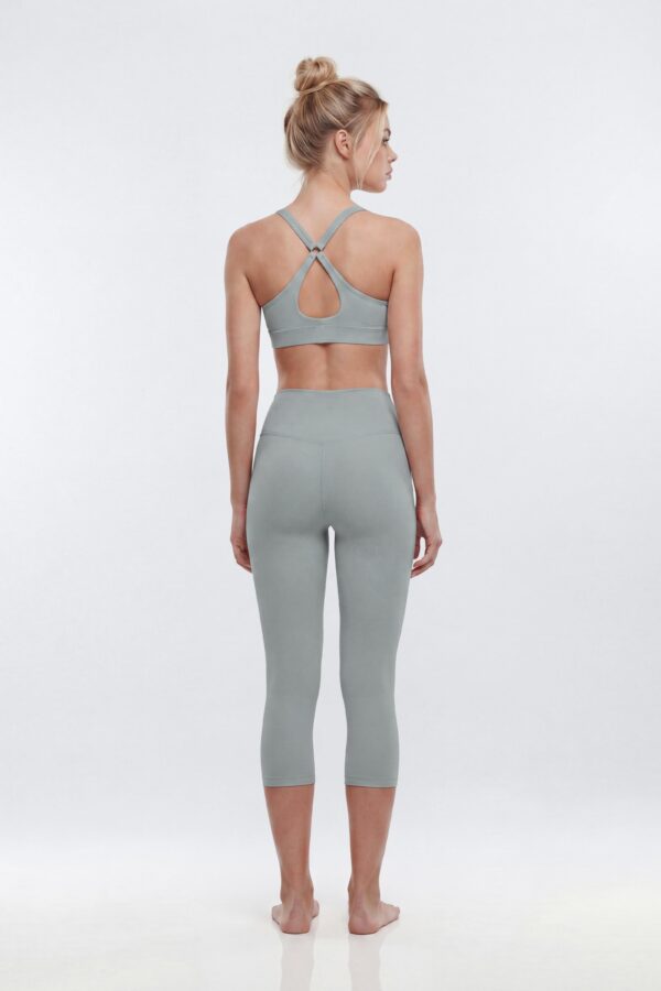 ButterSoft 15″ Low Rise Capri Legging - Steel