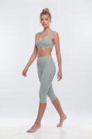 ButterSoft 15″ Low Rise Capri Legging - Steel