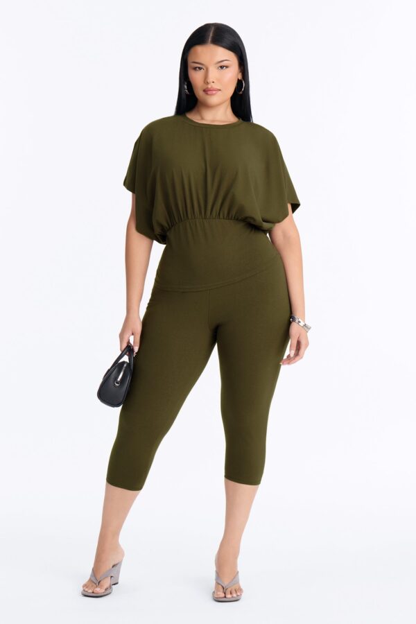 Ladies Kit Olive T-shirt