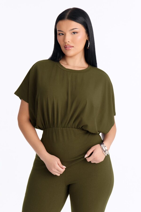 Ladies Kit Olive T-shirt