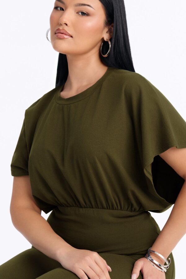 Ladies Kit Olive T-shirt