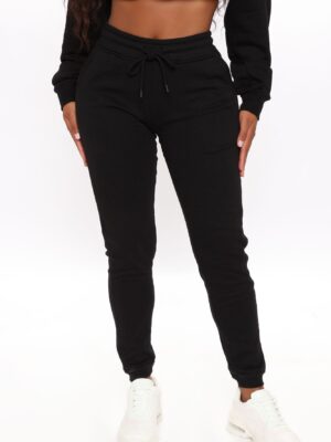 Pants in Black 60% cotton