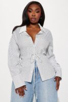 Shirt in Black and White 100% polyester