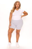 Shorts in Heather Grey