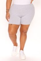 Shorts in Heather Grey