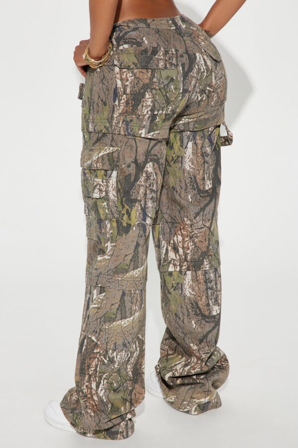 Olive Wide-Leg Pants