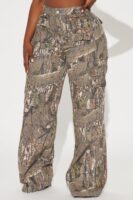 Olive Wide-Leg Pants
