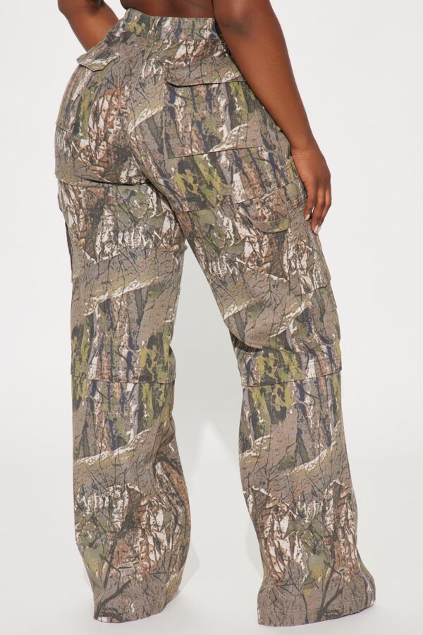 Olive Wide-Leg Pants