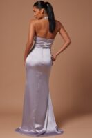 Satin Piece in Gray