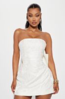 Mini Dress in Ivory