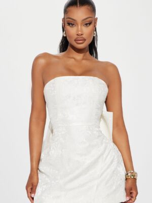 Mini Dress in Ivory