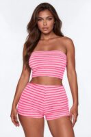 Cropped Top in Pink