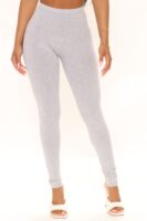 Leggings in Heather Grey 95% cotton