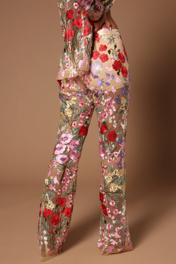 Pants in Nude 100% polyester