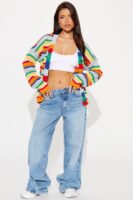 Cardigan in 100% cotton