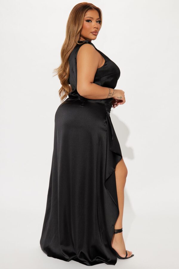 One-Shoulder Dress in Black